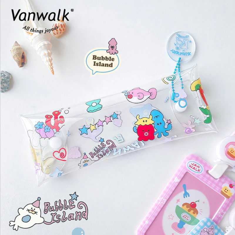 Vanwalk adorable Bubble Island Spectacle case K528 - Image 2