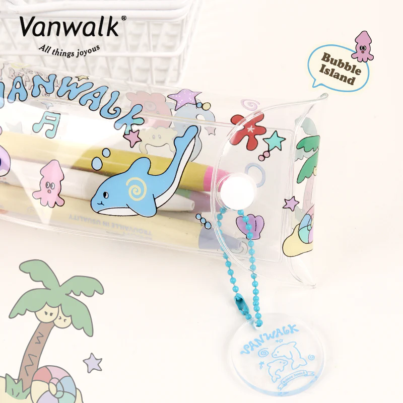 Vanwalk adorable Bubble Island Spectacle case K528 - Image 3