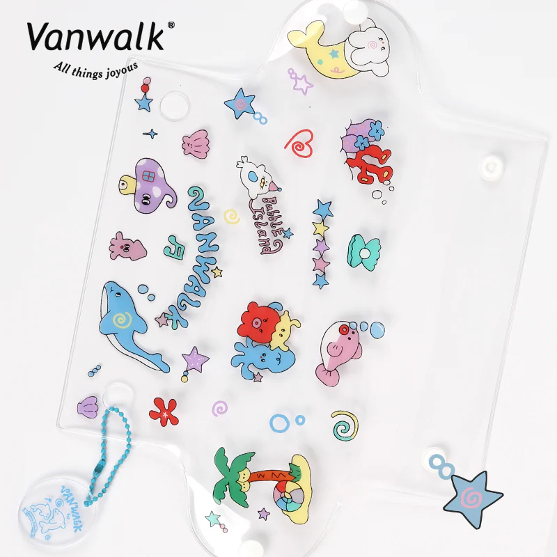 Vanwalk adorable Bubble Island Spectacle case K528 - Image 4