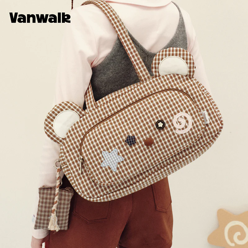 vanwalk Adorable Design Notebook House Series Shoulder Bag v3019 - Image 7
