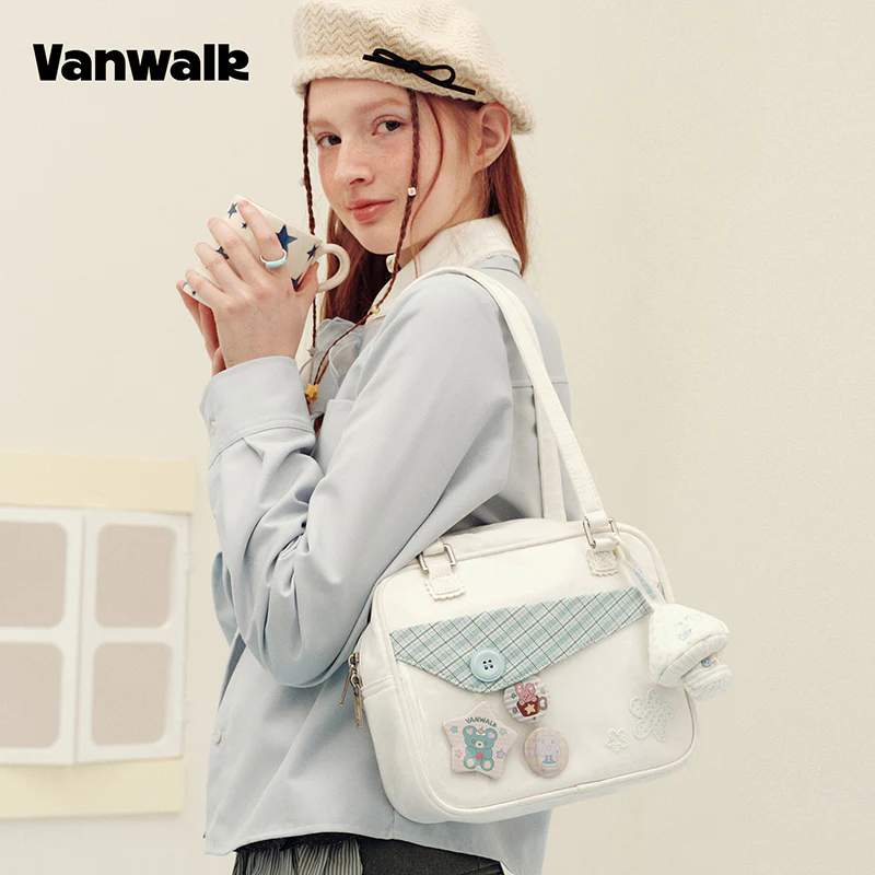 vanwalk Adorable Design Notebook House Series Shoulder Bag v3023 - Image 2
