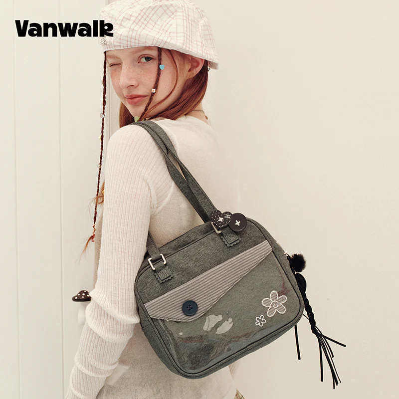 vanwalk Adorable Design Notebook House Series Shoulder Bag v3023 - Image 3