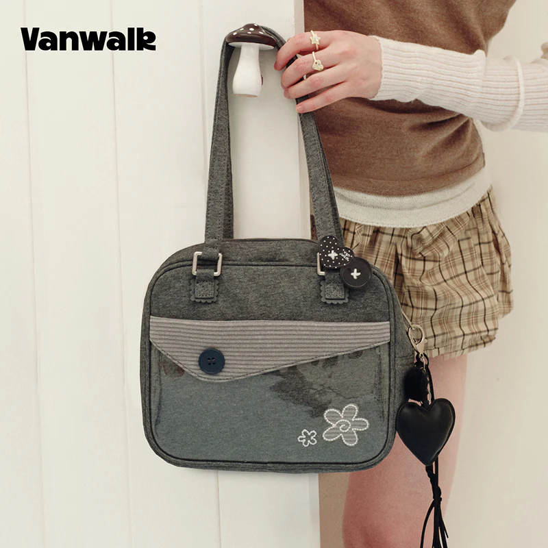 vanwalk Adorable Design Notebook House Series Shoulder Bag v3023 - Image 4