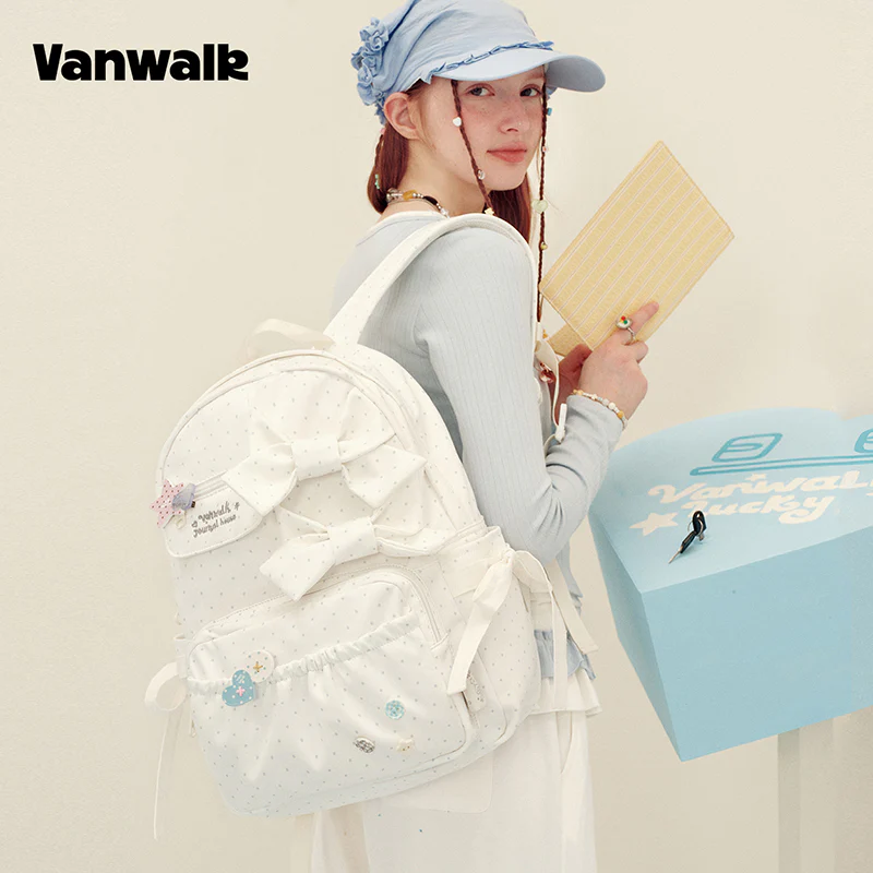 vanwalk Adorable Handmade Notebook House Series Backpack v3031