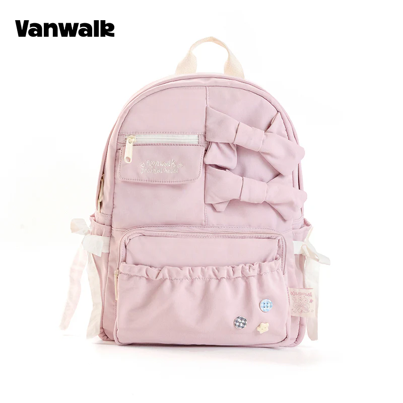 vanwalk Adorable Handmade Notebook House Series Backpack v3031 - Image 10