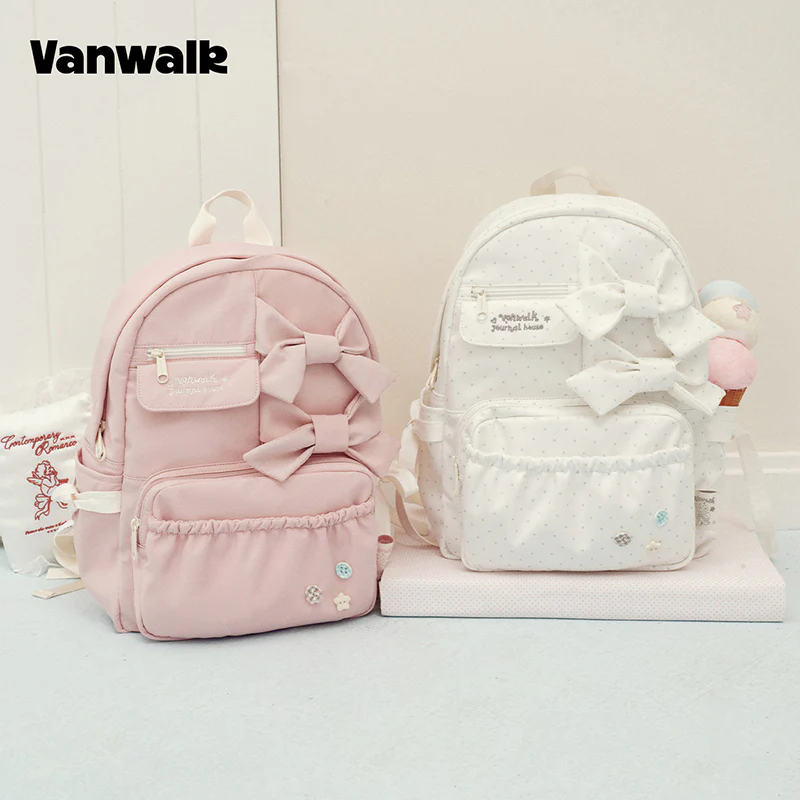 vanwalk Adorable Handmade Notebook House Series Backpack v3031 - Image 7