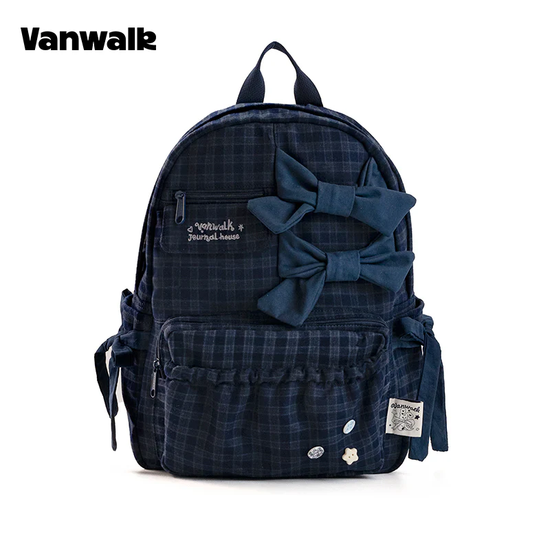 vanwalk Adorable Handmade Notebook House Series Backpack v3031 - Image 9