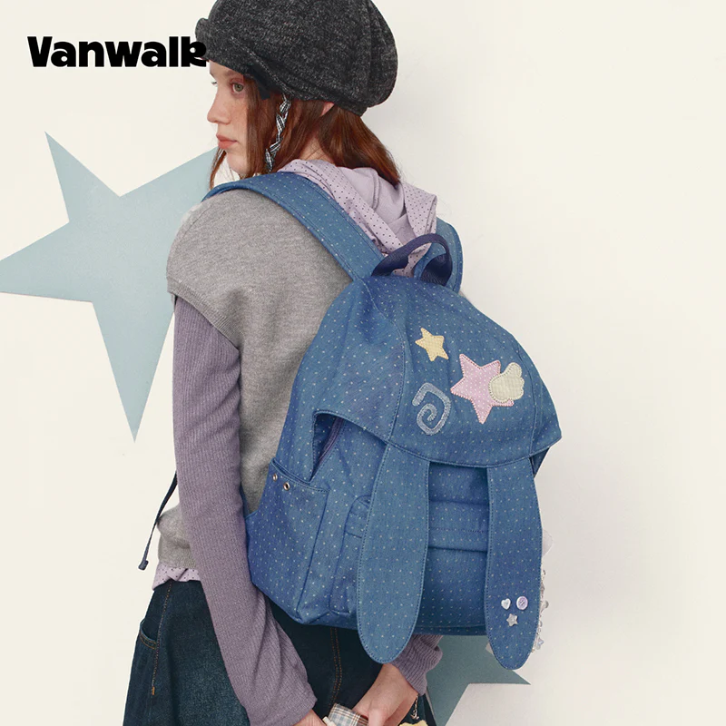 Vanwalk Adorable January Lucky Pony Series Backpack V3008 - Image 3