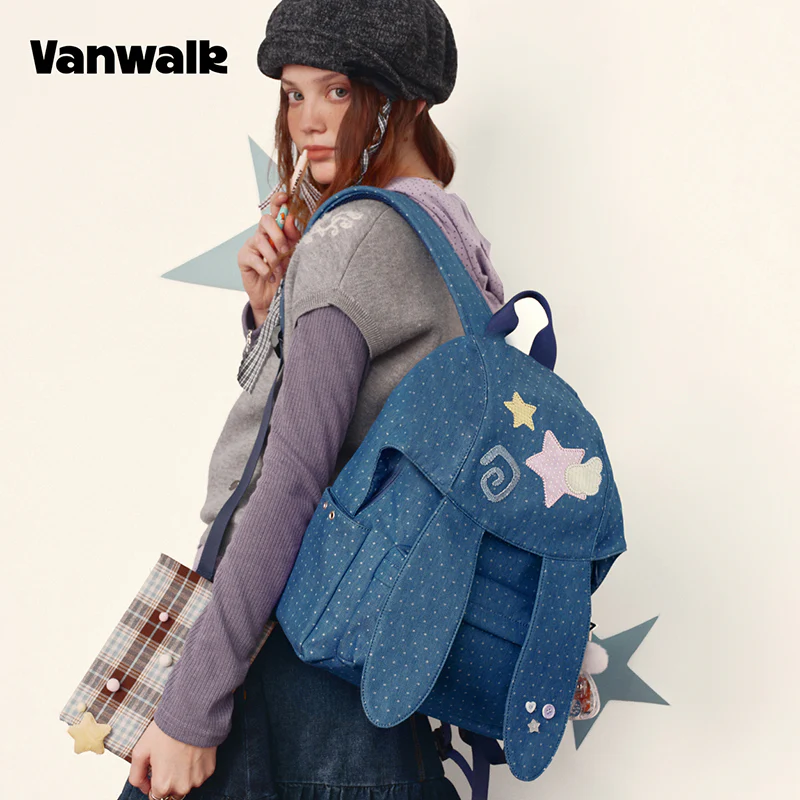 Vanwalk Adorable January Lucky Pony Series Backpack V3008 - Image 5