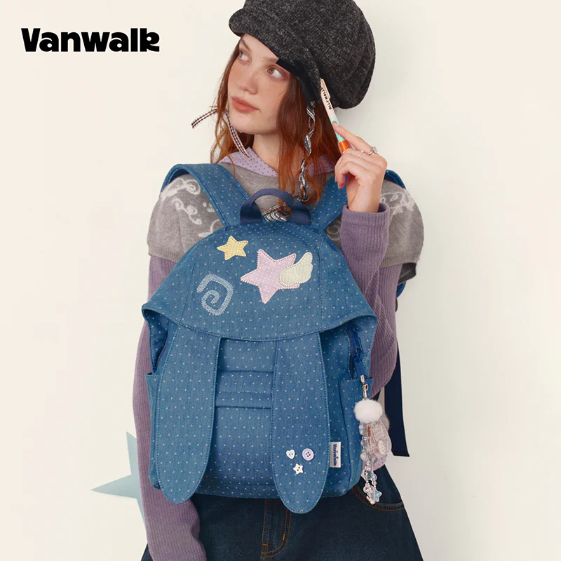Vanwalk Adorable January Lucky Pony Series Backpack V3008 - Image 6