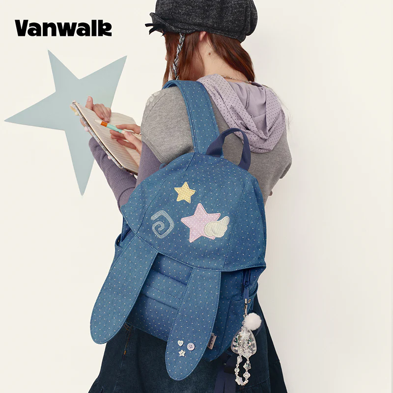 Vanwalk Adorable January Lucky Pony Series Backpack V3008 - Image 7
