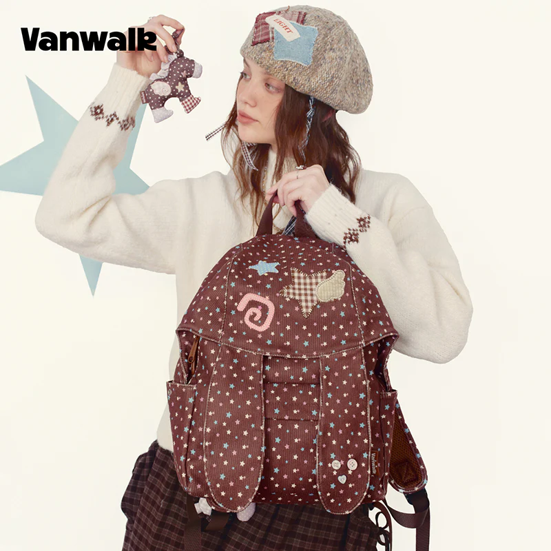 Vanwalk Adorable January Lucky Pony Series Backpack V3008 - Image 8