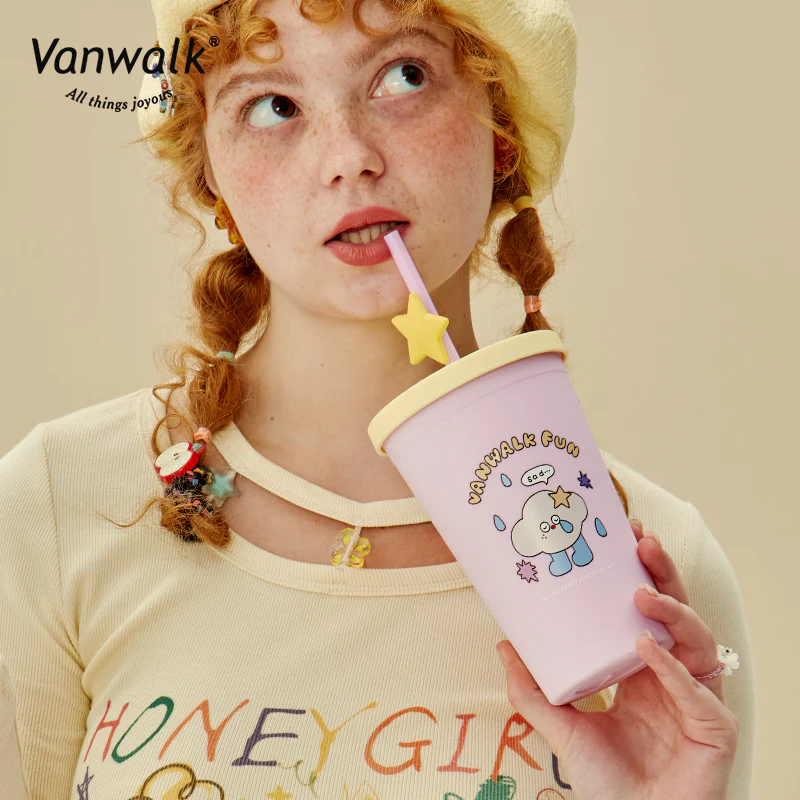 Vanwalk adorable water glass k477