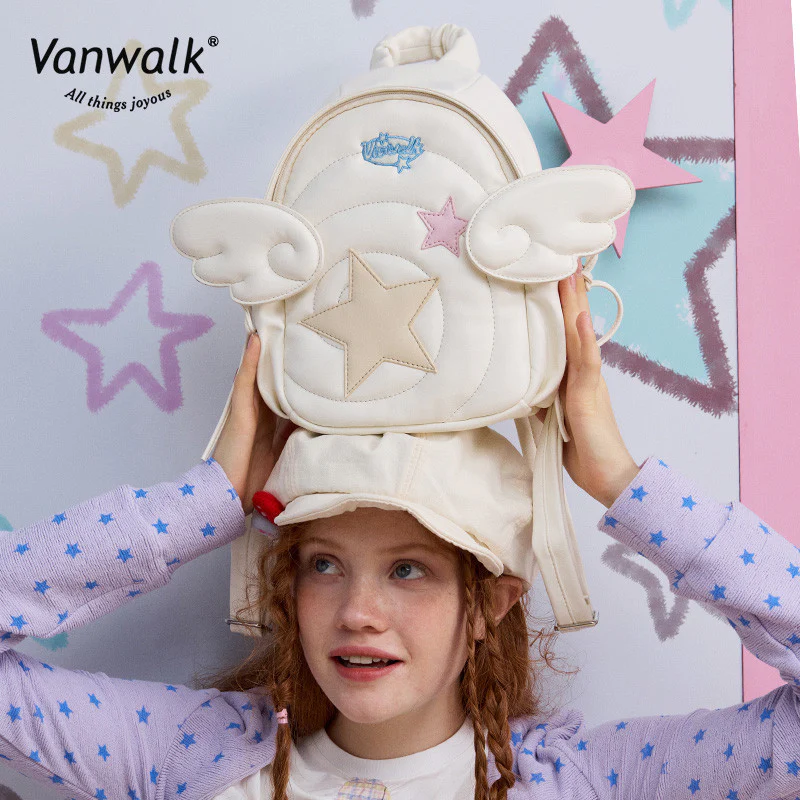 Vanwalk cute bags Lucky Star backpack V2875 - Image 4