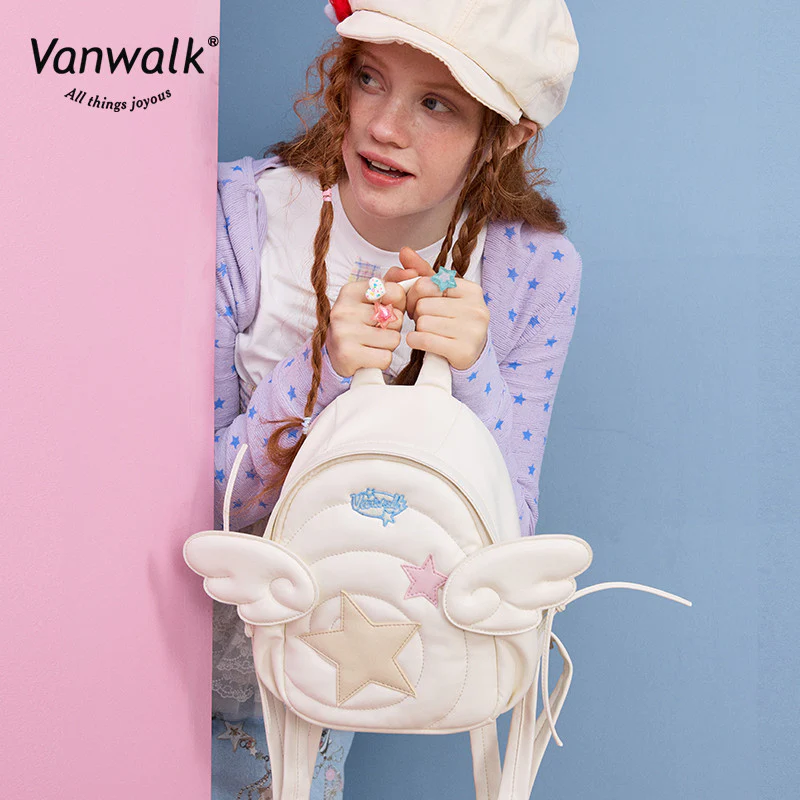 Vanwalk cute bags Lucky Star backpack V2875 - Image 5