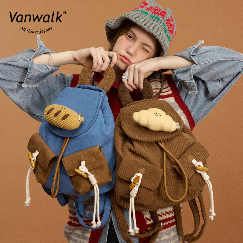 Vanwalk Multiple Pockets Pizza backpack V2861