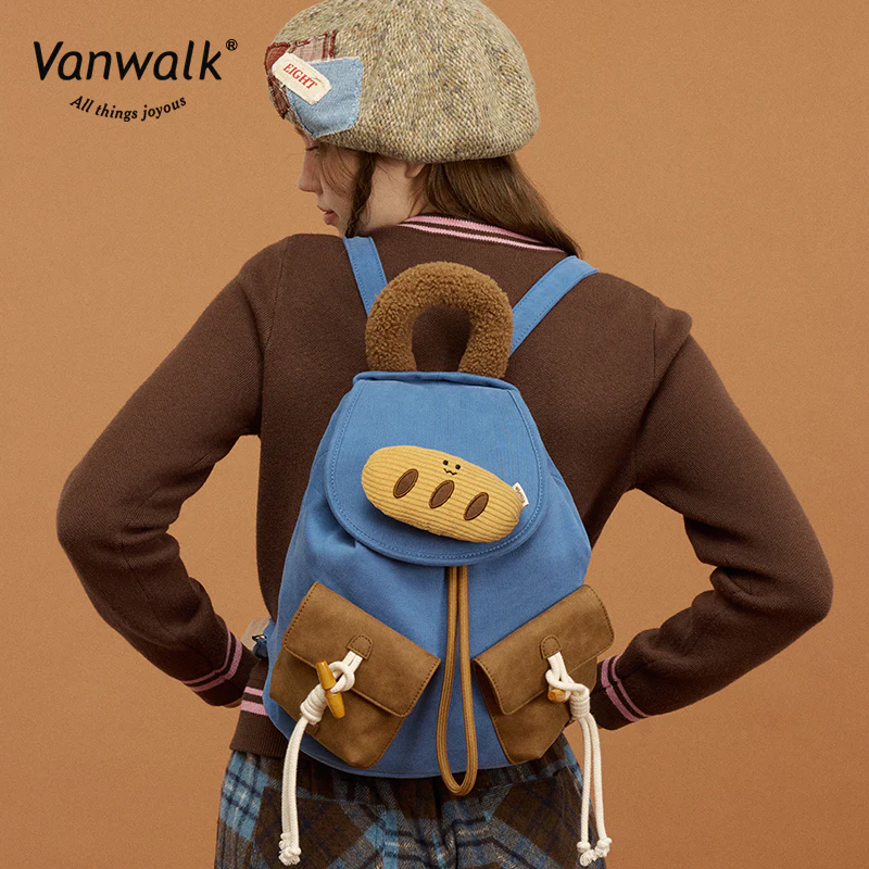 Vanwalk Multiple Pockets Pizza backpack V2861 - Image 4