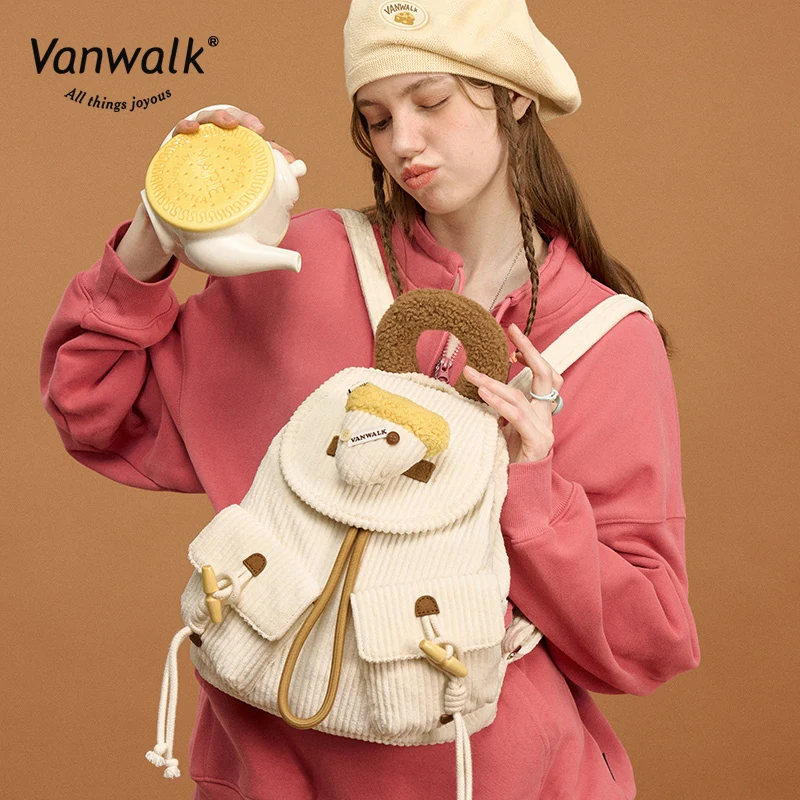 Vanwalk Multiple Pockets Pizza backpack V2861 - Image 5