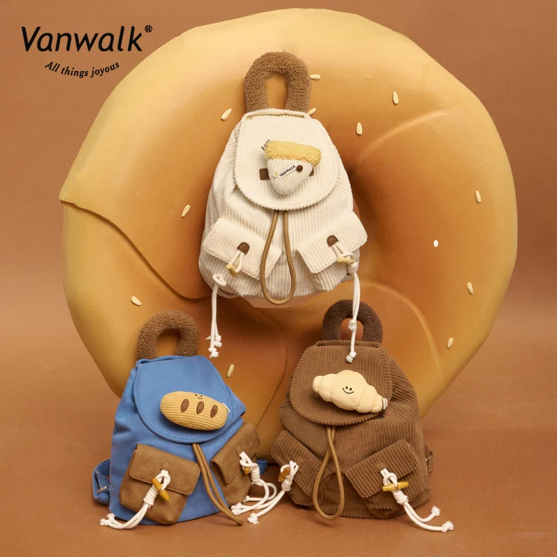 Vanwalk Multiple Pockets Pizza backpack V2861 - Image 6