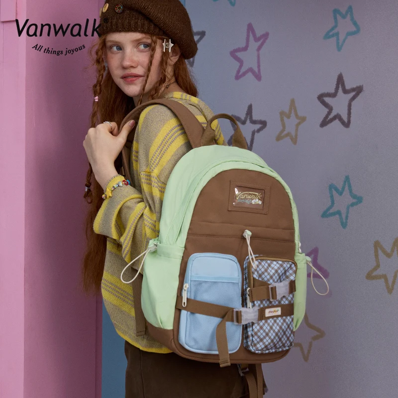 Vanwalk Large Capacity Lucky Star Backpack V2889 - Image 4