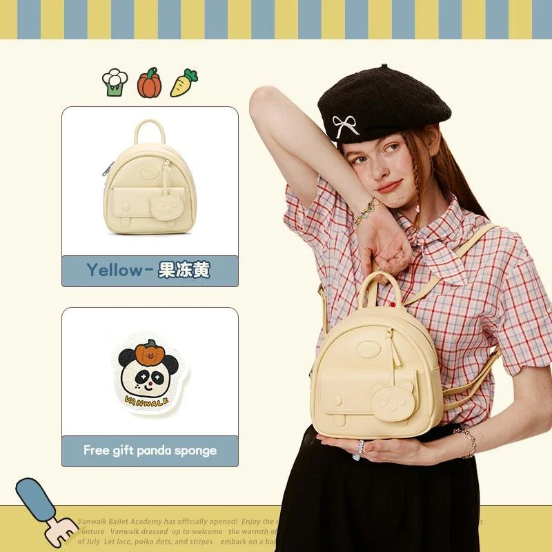 Vanwalk Fashion Streetwear FUN MARKET backpack V2789 - Image 3