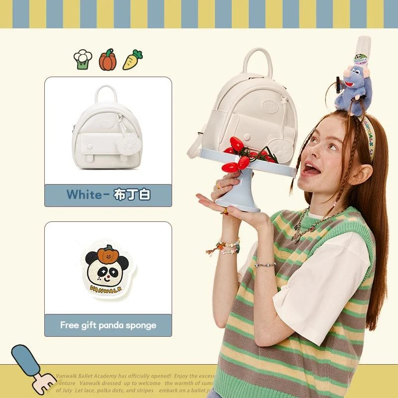 Vanwalk Fashion Streetwear FUN MARKET backpack V2789 - Image 5