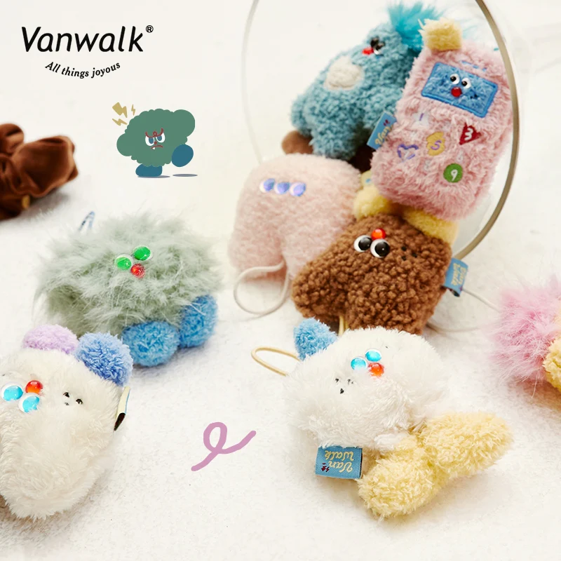 Vanwalk cute design Mao Monster bag accessory K415 - Image 3