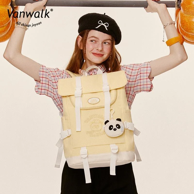 Vanwalk Water-Resistant FUN MARKET backpack V2793 - Image 2