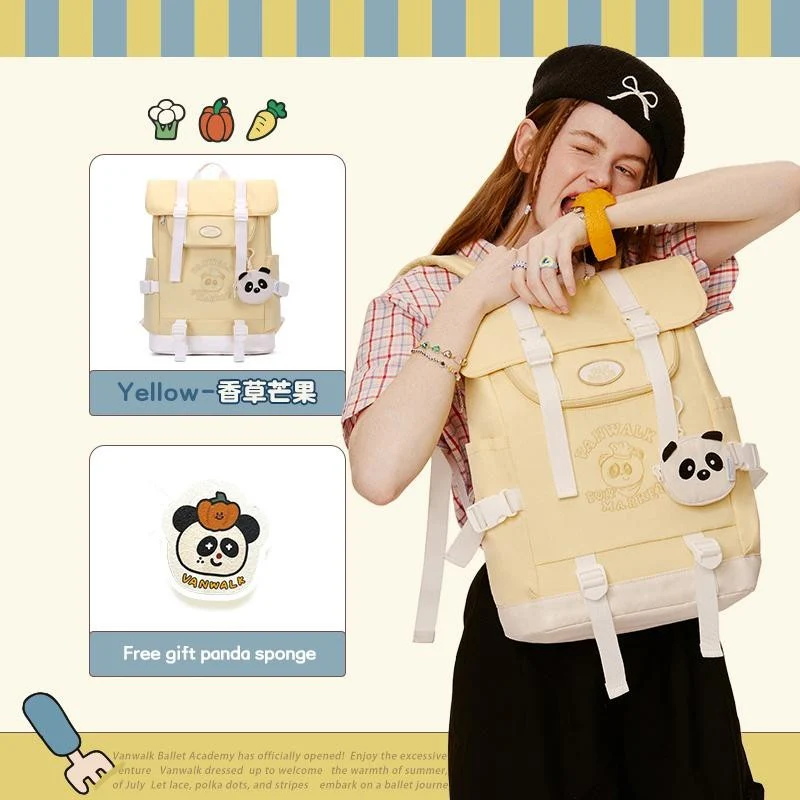 Vanwalk Water-Resistant FUN MARKET backpack V2793 - Image 4
