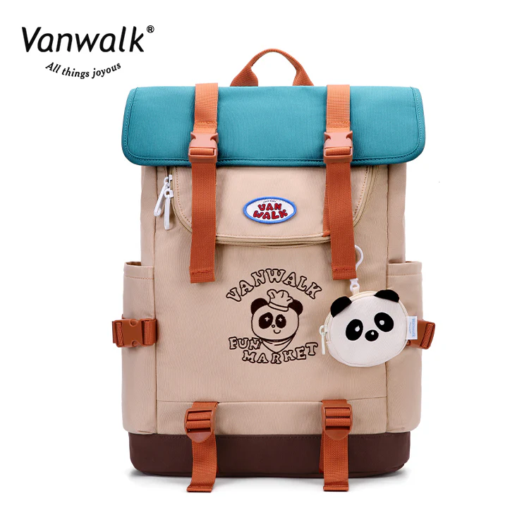 Vanwalk Water-Resistant FUN MARKET backpack V2793 - Image 5