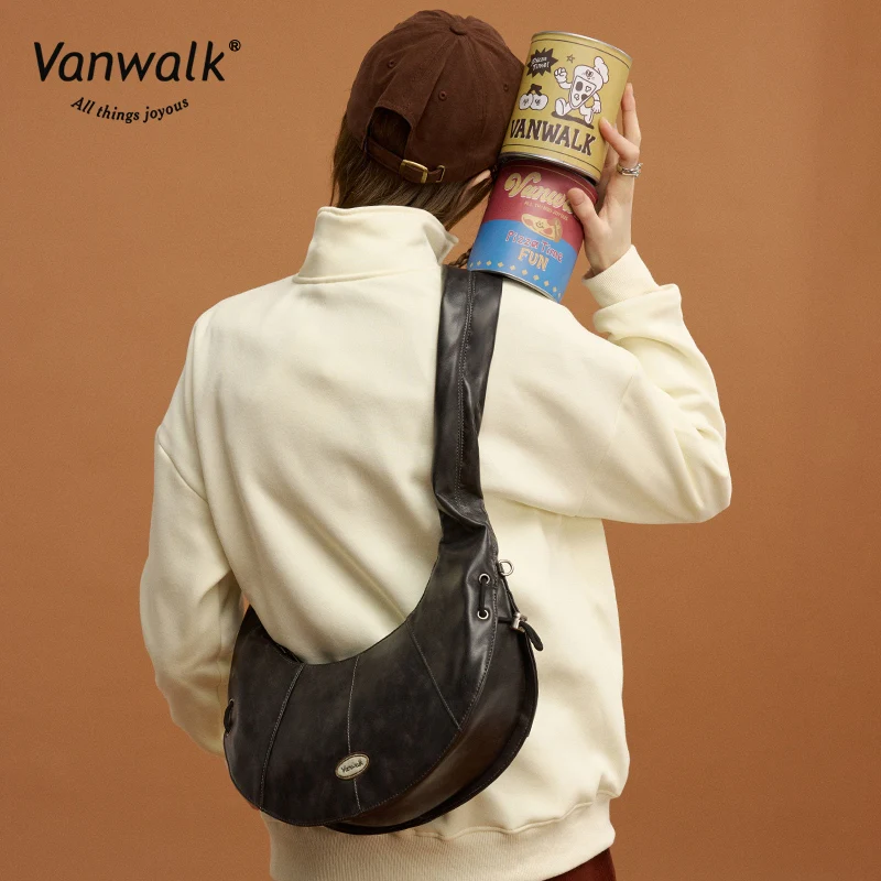 Vanwalk Fashion Pizza crossbody bag V2857 - Image 2