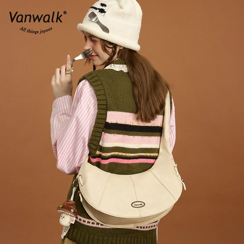 Vanwalk Fashion Pizza crossbody bag V2857 - Image 3