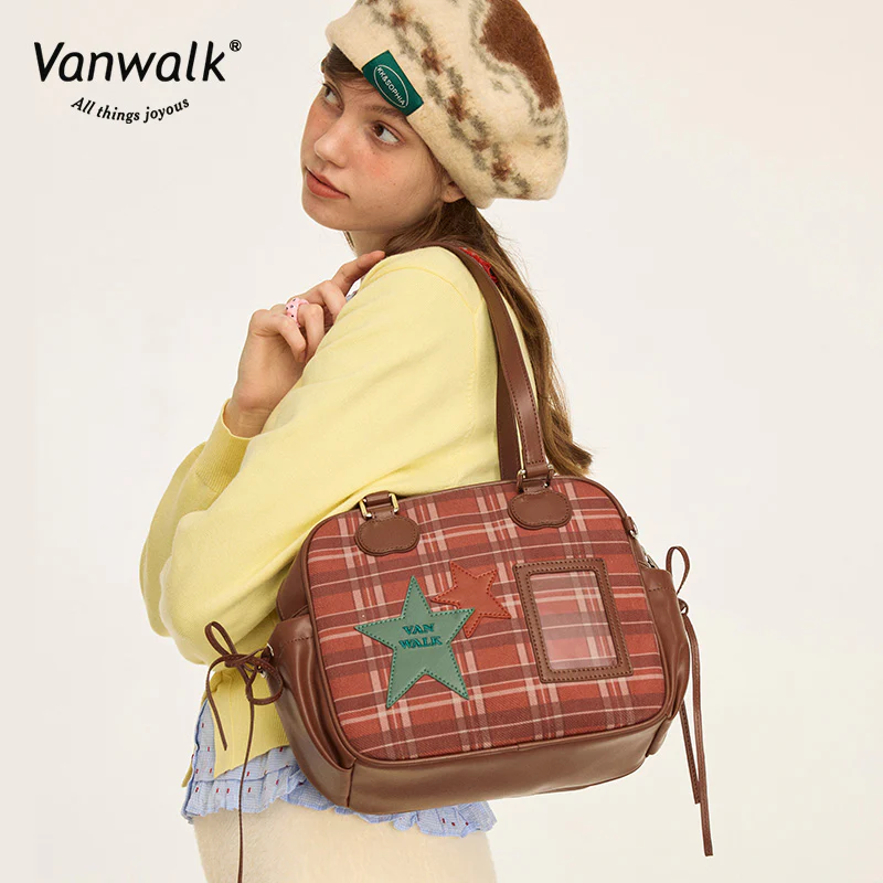 Vanwalk Multi-Pockets Christmas shoulder bagV2873 - Image 3