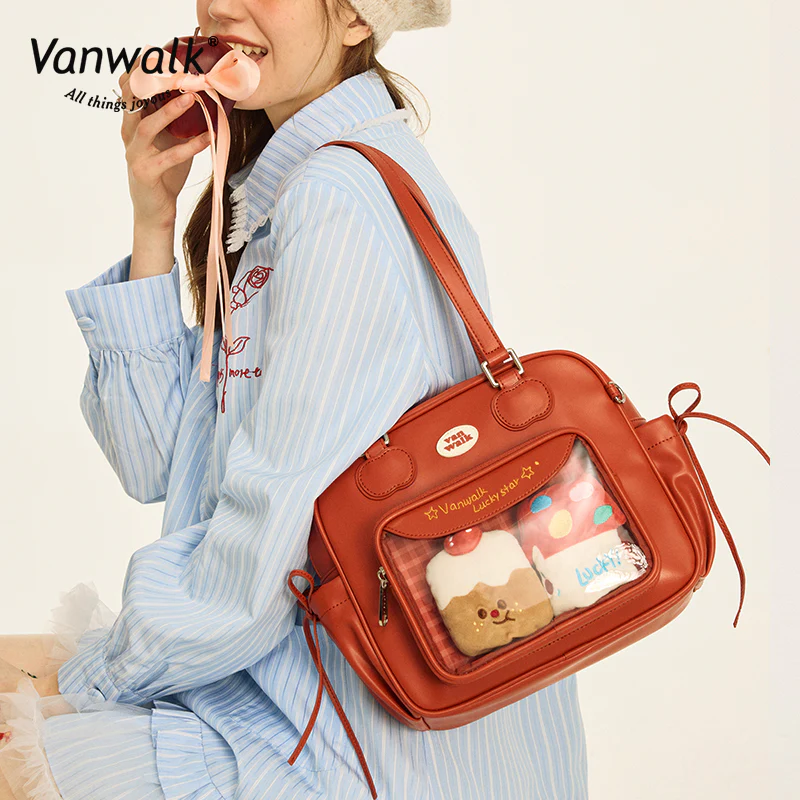 Vanwalk Multi-Pockets Christmas shoulder bagV2873 - Image 8