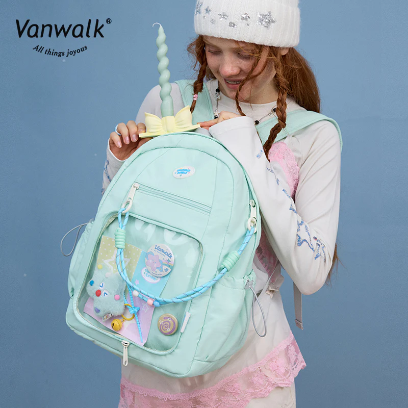 Vanwalk Large Capacity Lucky Star Backpack V2884 - Image 3
