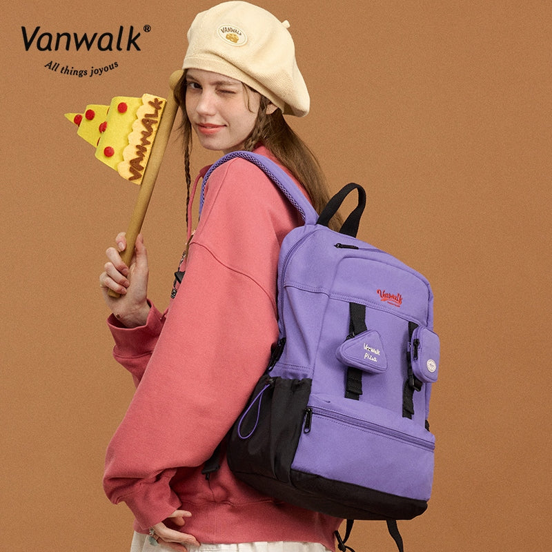 Vanwalk Lightweight Pizza backpack V2855 - Image 4