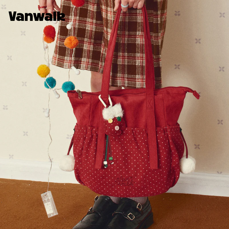 VANWALK Christmas Collection Large Capacity Shoulder Bag v3002 - Image 4