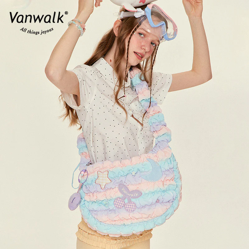Vanwalk Lightweight Bubble Island Series Crossbody Bag V2824 - Image 3
