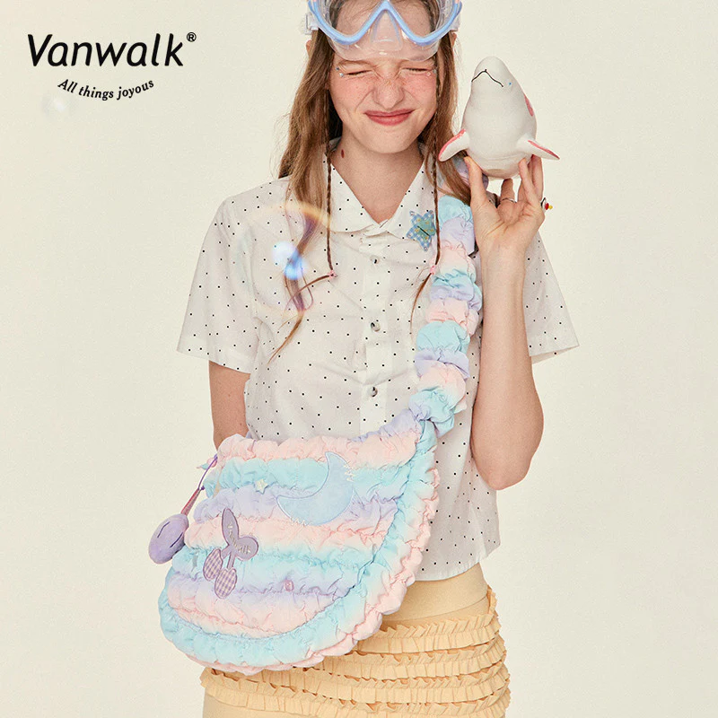 Vanwalk Lightweight Bubble Island Series Crossbody Bag V2824 - Image 4