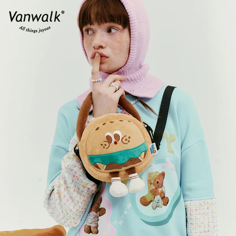 Vanwalk Water-Resistant Bread House Crossbody Bag V2530 - Image 2