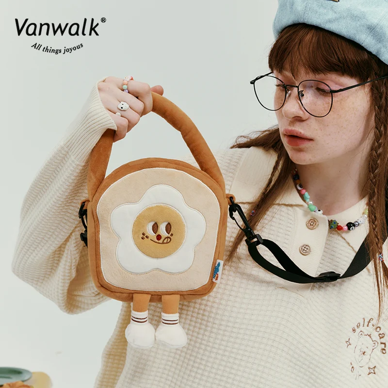 Vanwalk Water-Resistant Bread House Crossbody Bag V2530 - Image 3