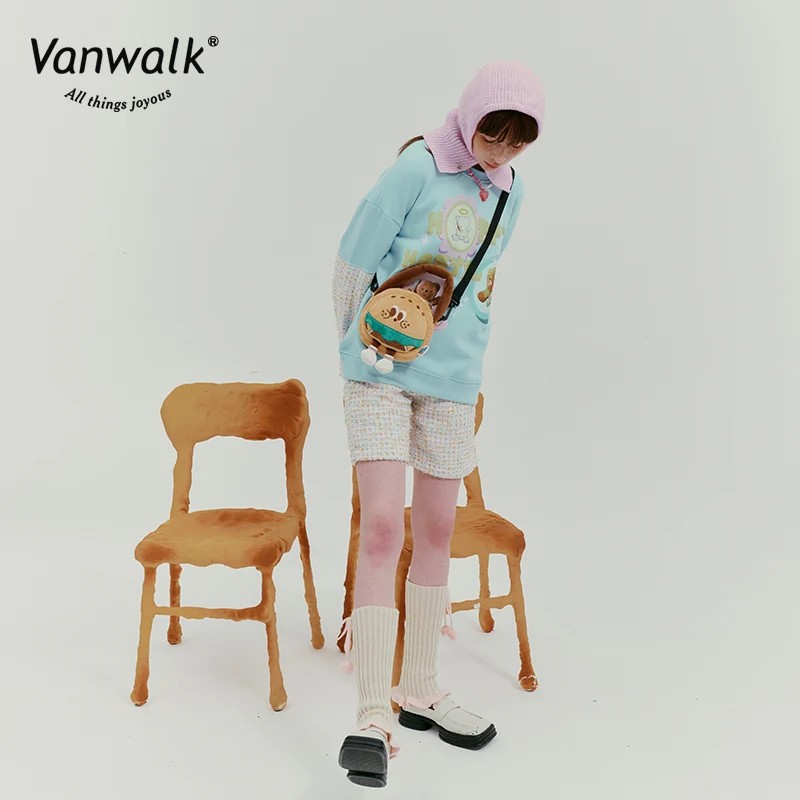 Vanwalk Water-Resistant Bread House Crossbody Bag V2530 - Image 5