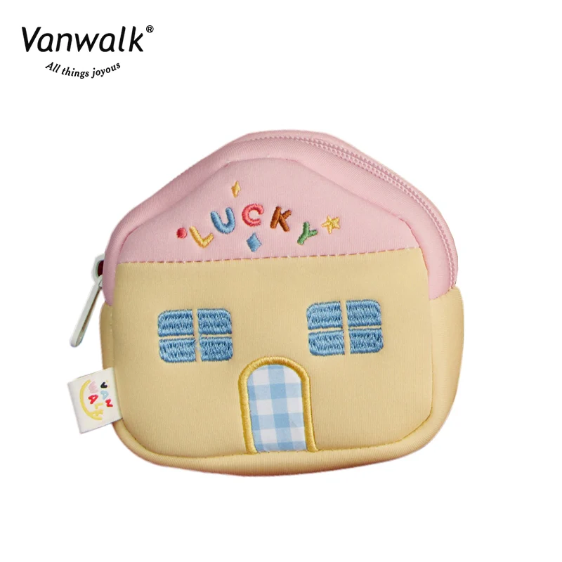 Vanwalk cute design Lucky House coin purse K435 - Image 5