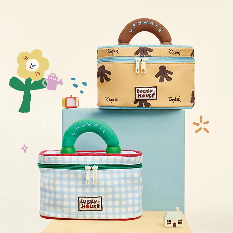 Vanwalk cute design Small Garden Cosmetic bag K462 - Image 3