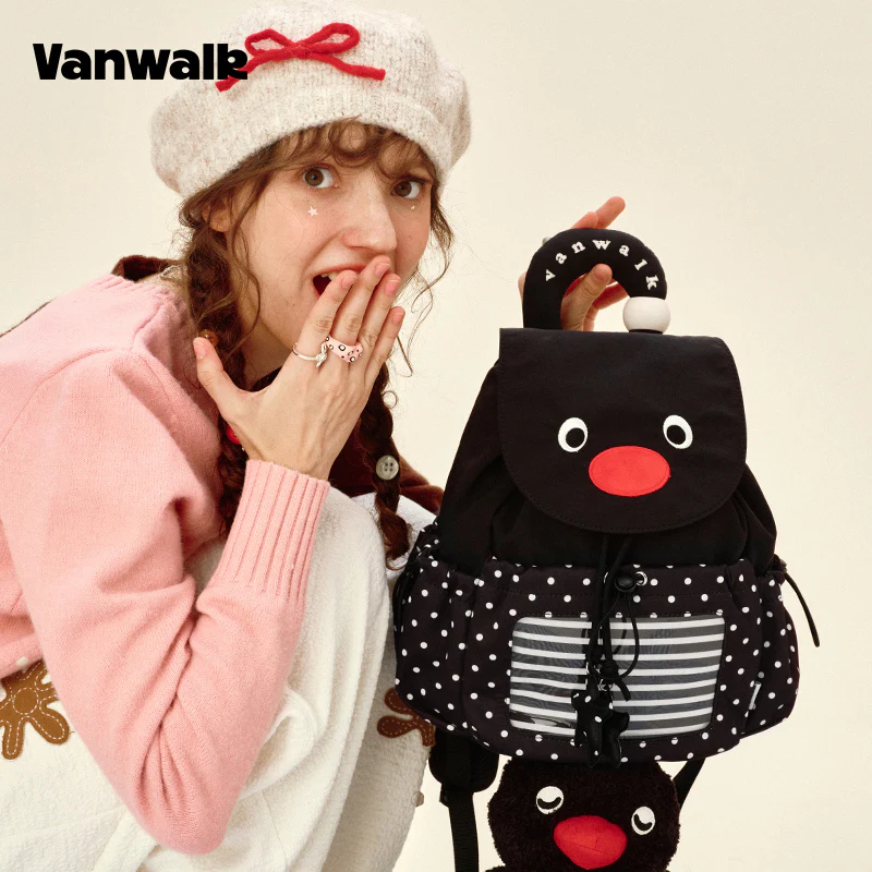 VANWALK Cute Design Pingu Series Backpack v2980 - Image 2