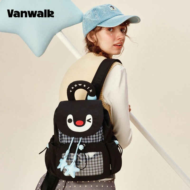 VANWALK Cute Design Pingu Series Backpack v2980 - Image 3