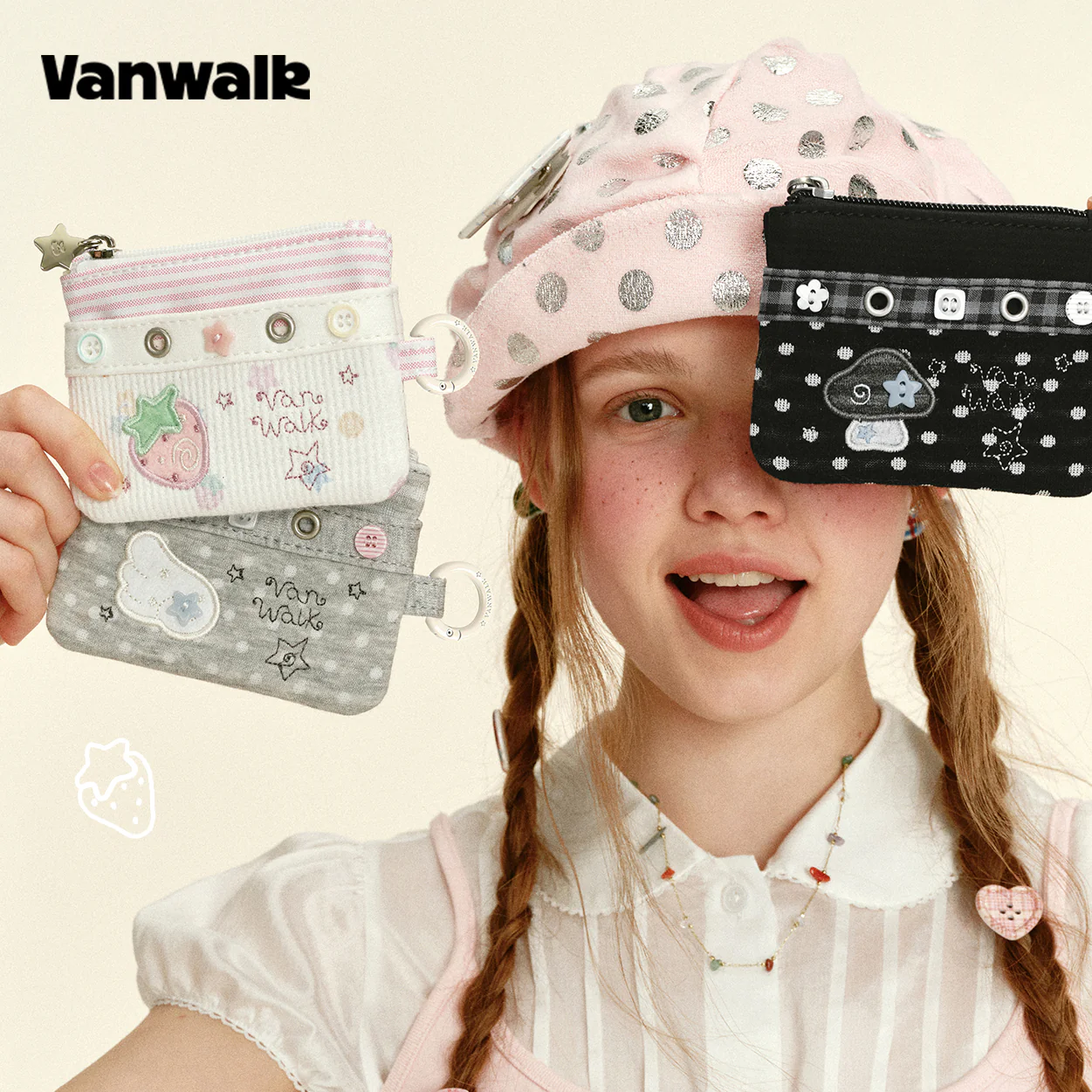 Vanwalk Cute Original Gulugulu Series Coin Purse vs100 - Image 2