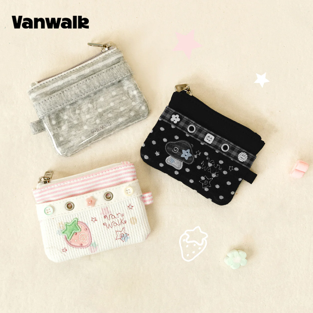 Vanwalk Cute Original Gulugulu Series Coin Purse vs100 - Image 7