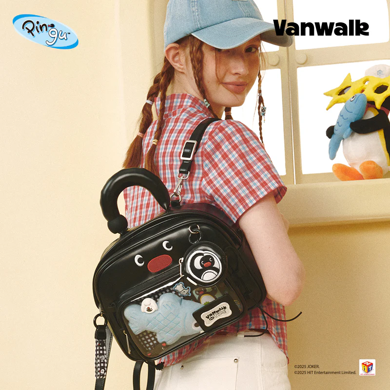 Vanwalk Cute Pain Bag Pingu Collaboration Series V2927 - Image 2
