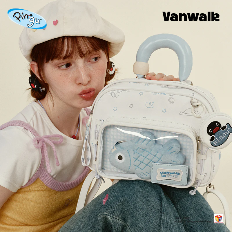 Vanwalk Cute Pain Bag Pingu Collaboration Series V2927 - Image 4